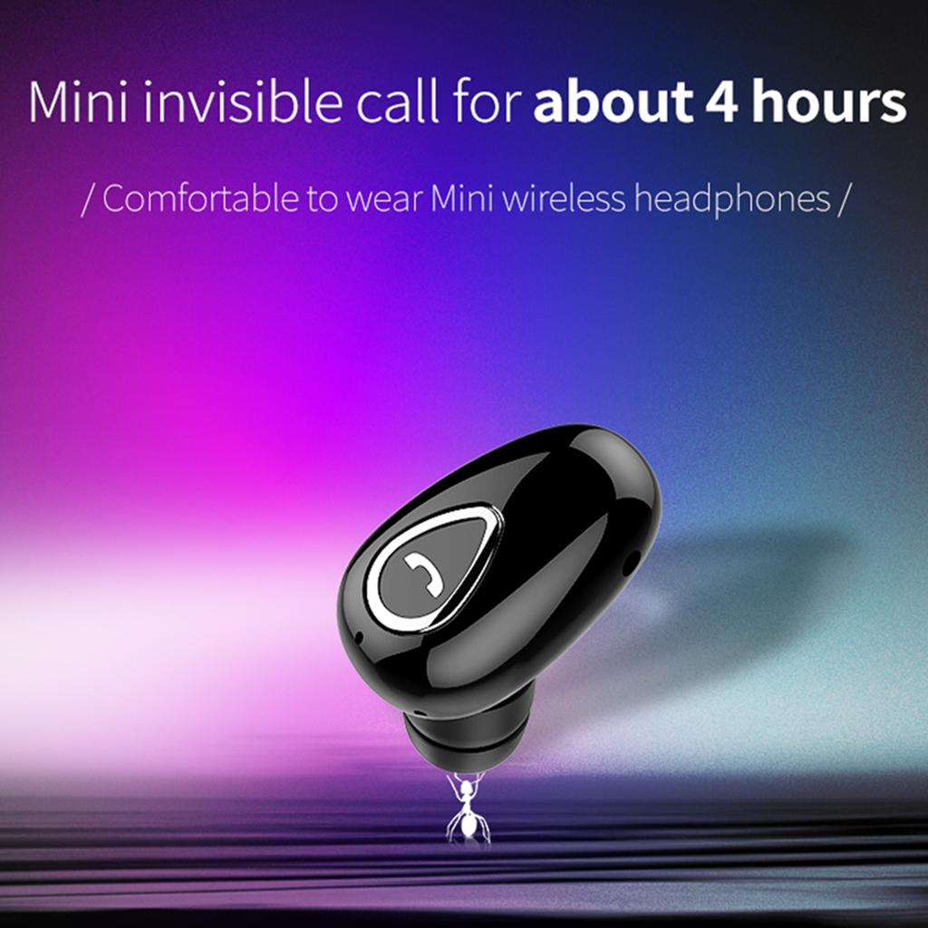 YX01 Không Dây Tai Nghe Bluetooth 4.1 Mini Nhỏ Stereo Tai Nghe Nhét Tai