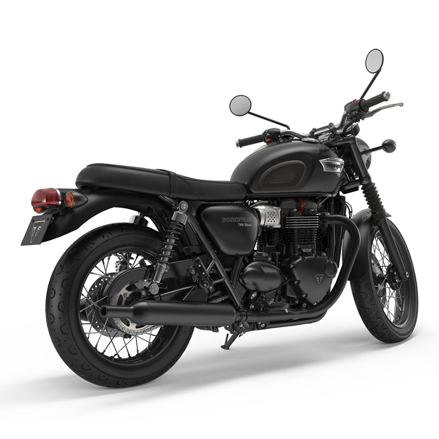 Xe Môtô Triumph Bonneville T100 Black - Đen Bóng