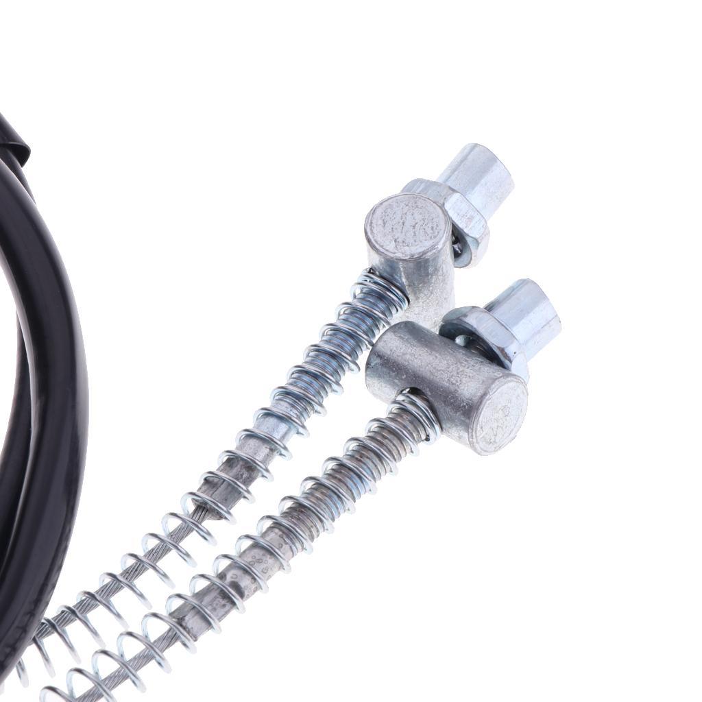 4x Black Durbale Front & Rear Brake Line Brake Cable Assembly for PW50