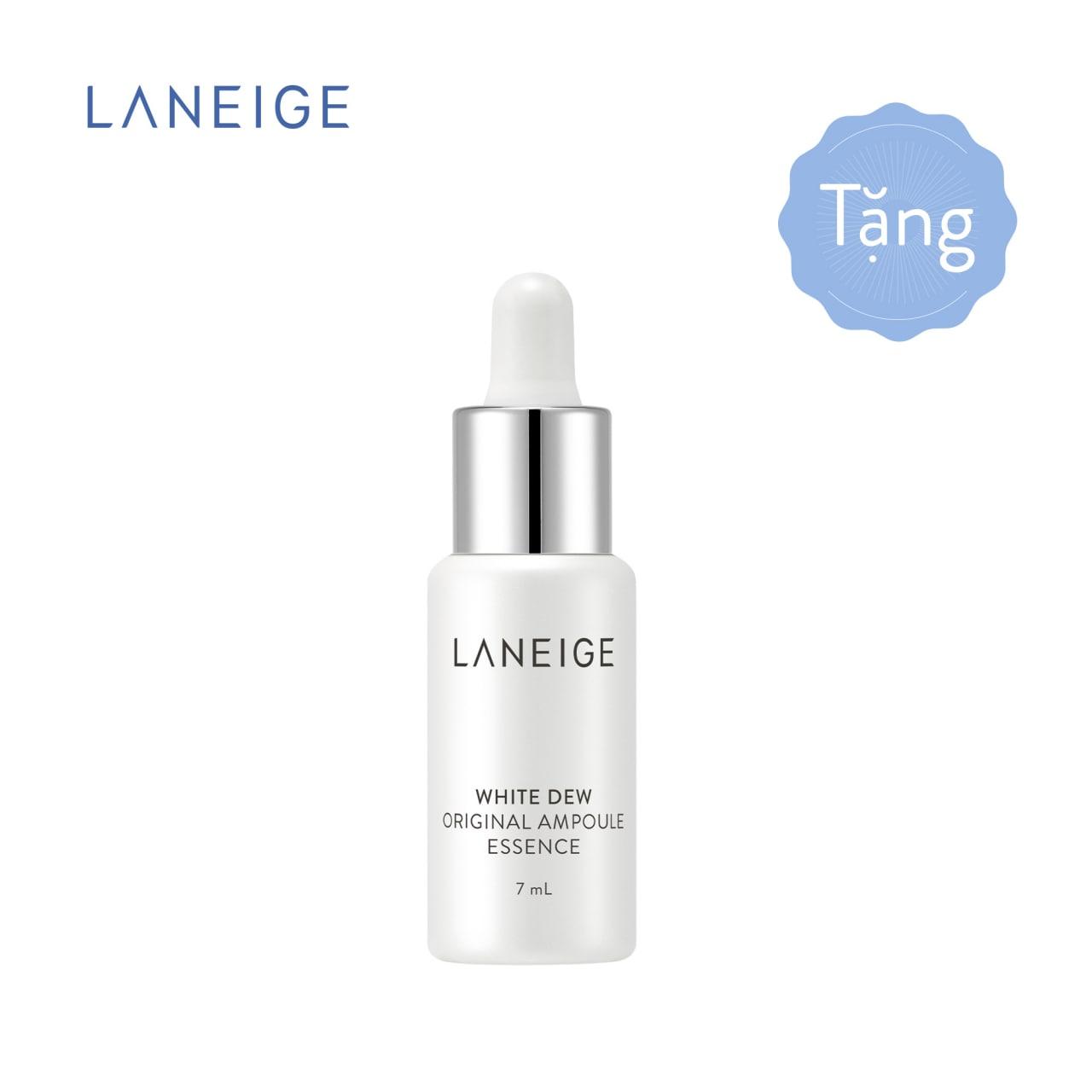 Tinh Chất Dưỡng Trắng Da Laneige White Dew Original Ampoule Essence 40ml Tặng Bộ Dưỡng Trắng Da White Dew Trial Kit