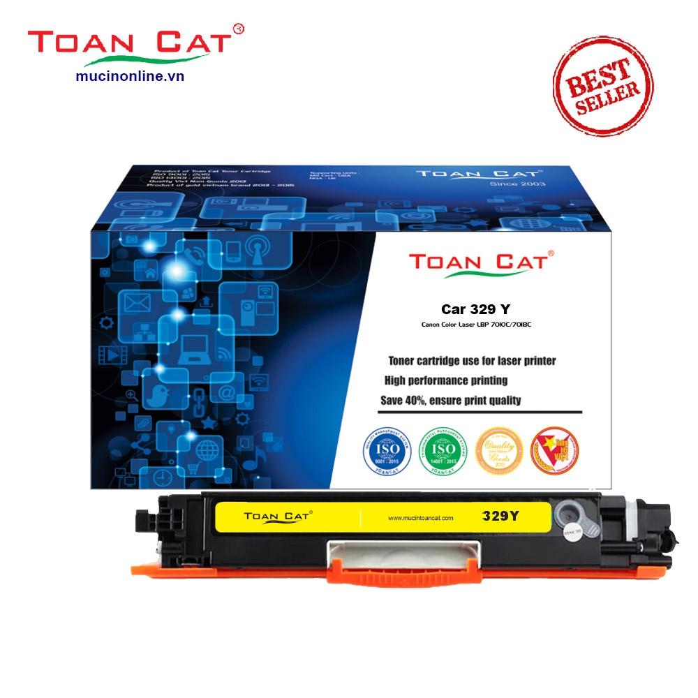 Hộp mực in Toàn Cát Cartridge 329 B/M/Y/C dùng cho máy in màu Canon Color LBP 7010C/7018C HÀNG CHÍNH HÃNG