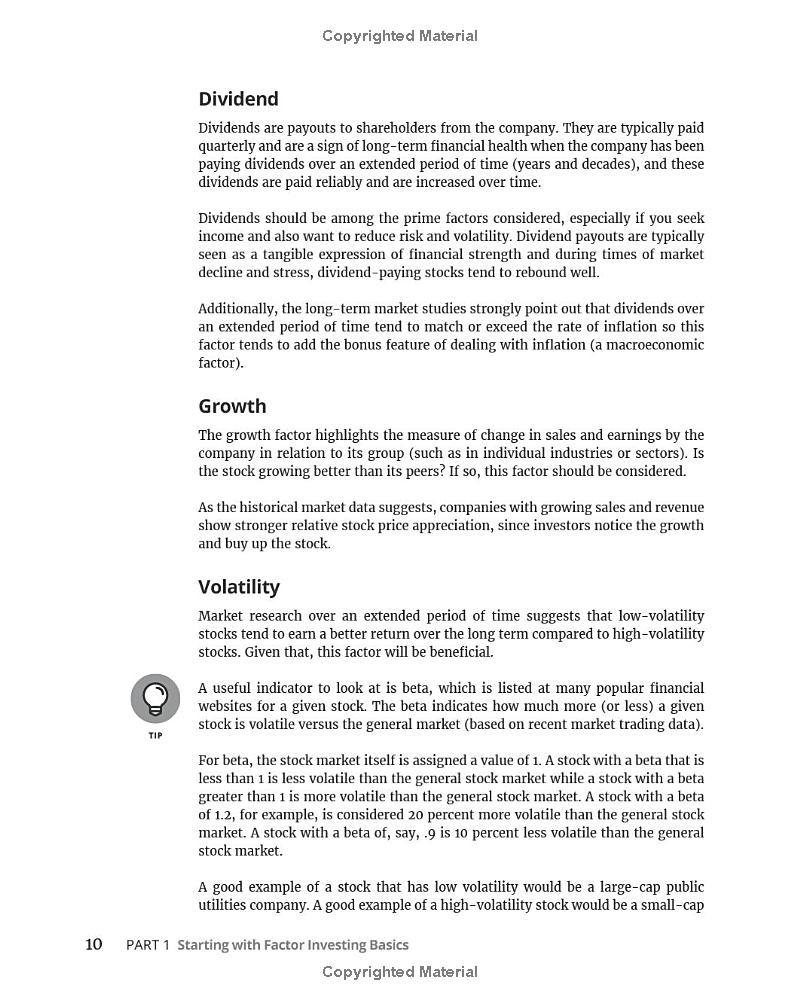 Sách ngoại văn: Factor Investing For Dummies