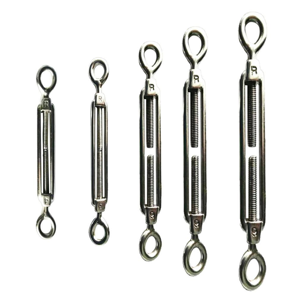 Rustproof Stainless Steel  Turnbuckle Wire Rope Tension Screw