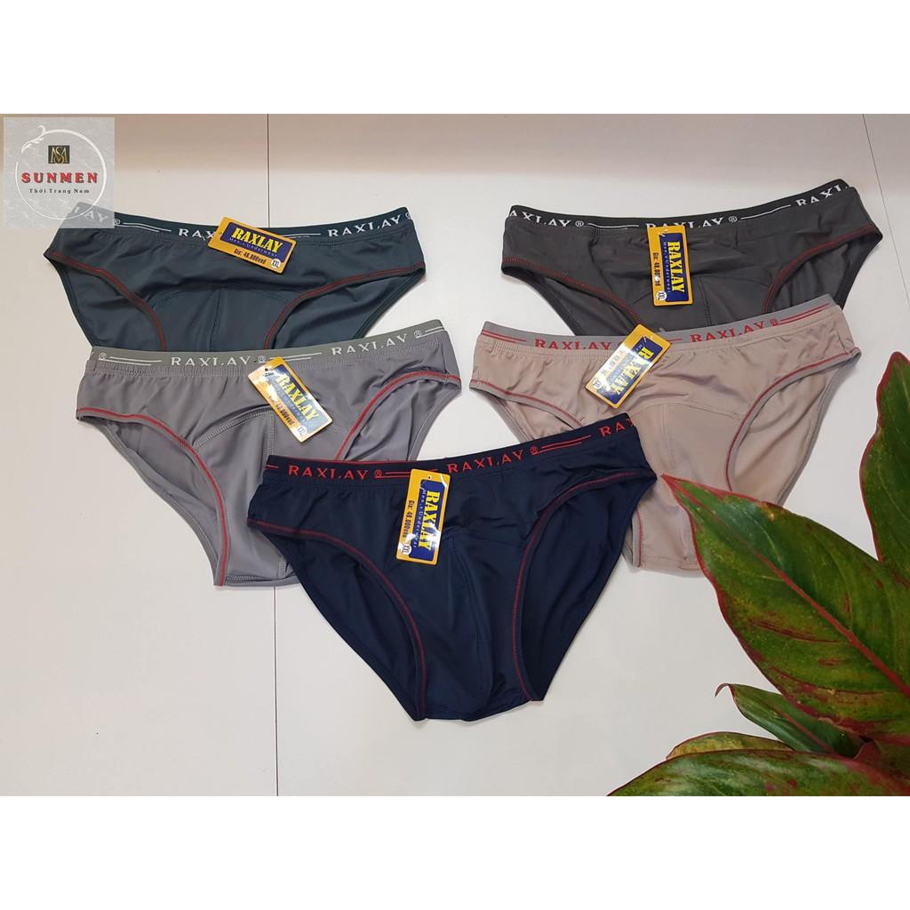 Quần Xì Lót Nam Tam Giác Bảng Nhỏ Thun Lạnh Siêu Mỏng Thoáng Mát SUNMEN Từ 45 đến 70kg