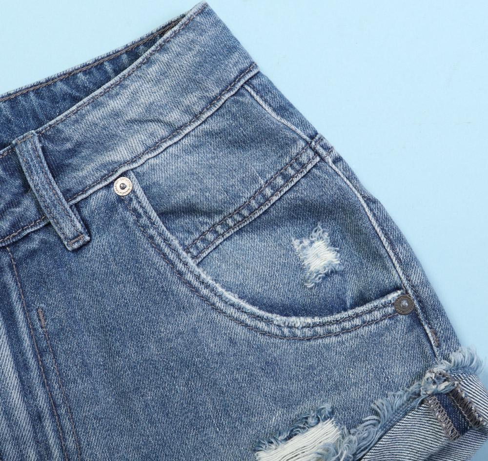 Quần Shorts Lai Lơ Vê (Denim shorts) - A8071