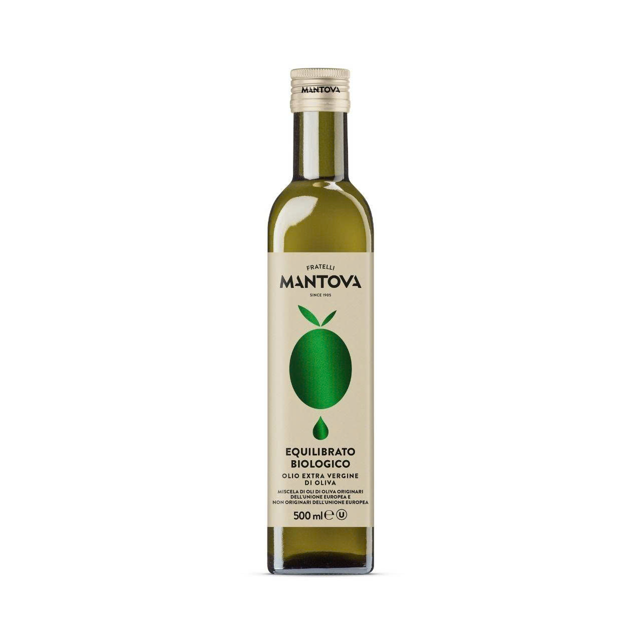 Dầu Oliu Siêu Nguyên Chất Hữu Cơ Fratelli Mantova Since 1905 500mL