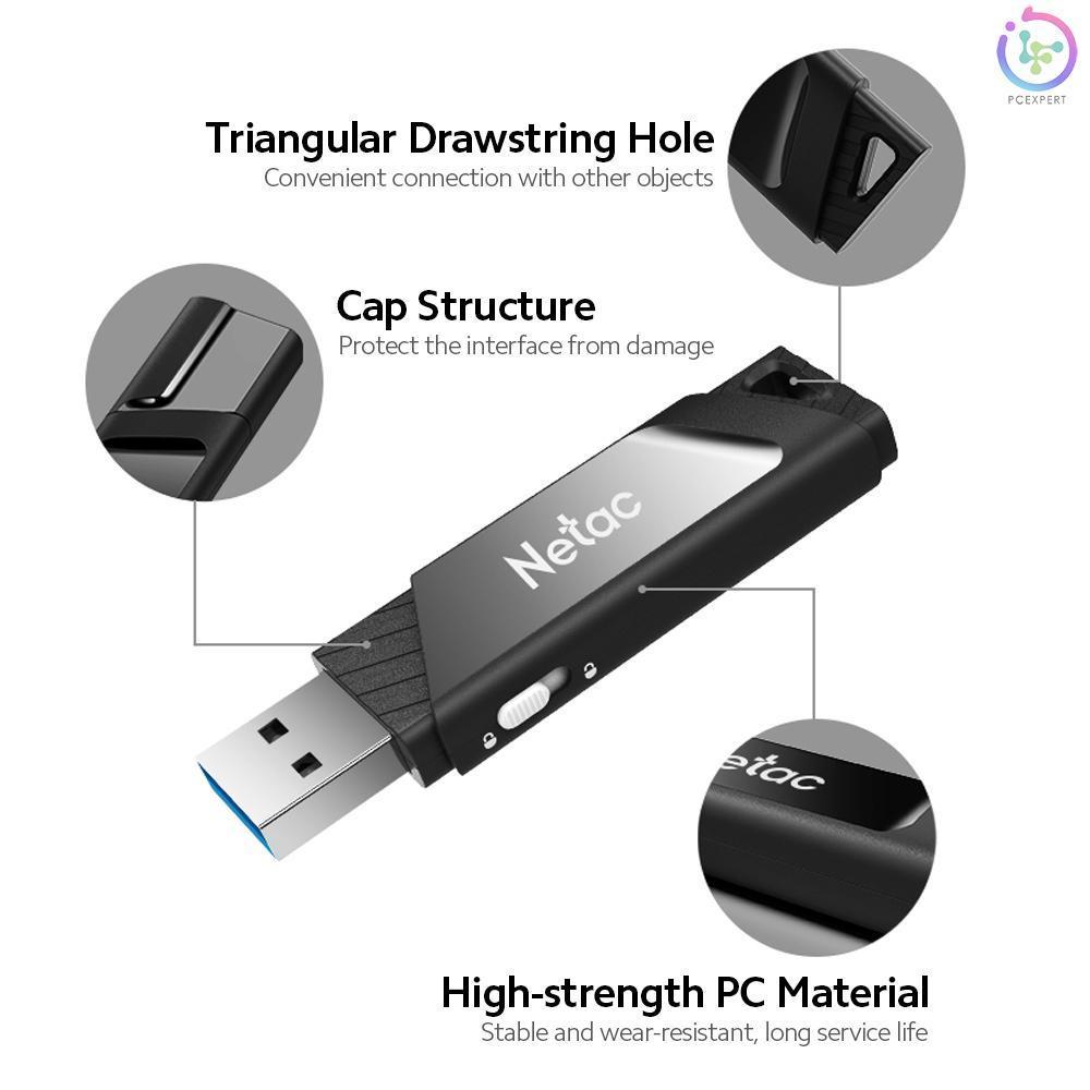 Usb Netac U336 USB3.0 16GB Tốc Độ Cao Màu Đen