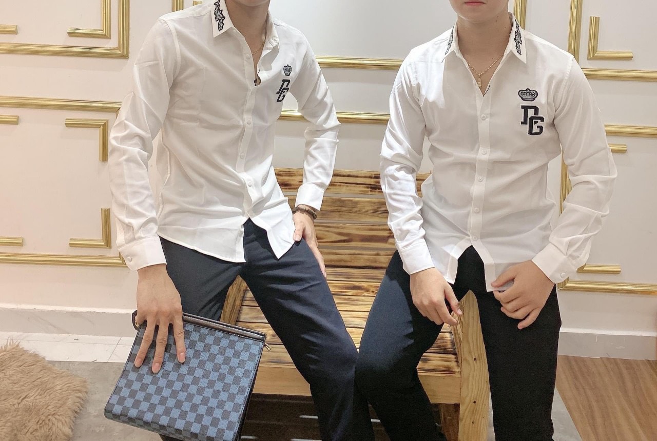 ÁO SƠ MI LỤA NAM IN THÊU PHONG CÁCH CHUẨN SOÁI HÓT NHẤT NĂM