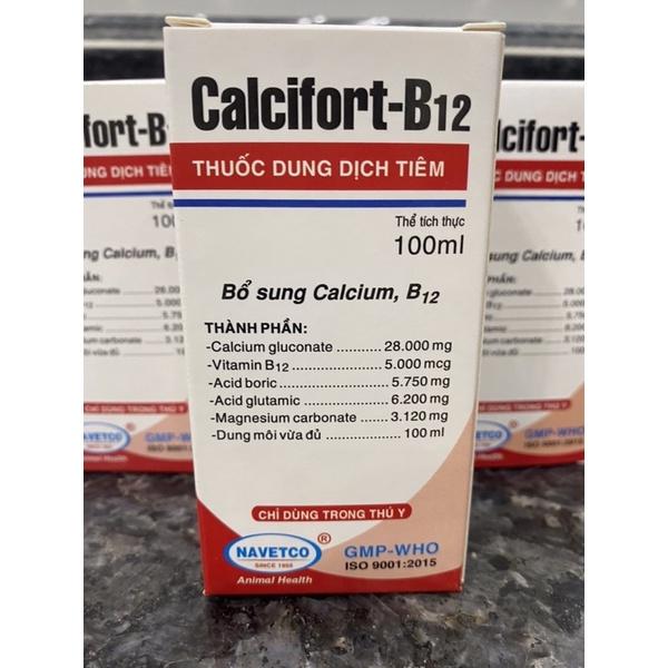 [ THÚ Y ] Calcifort-B12 Bổ Sung Calcium Do Cung Cấp Chất Dinh Dưỡng Cho Chó Mèo lợn gà