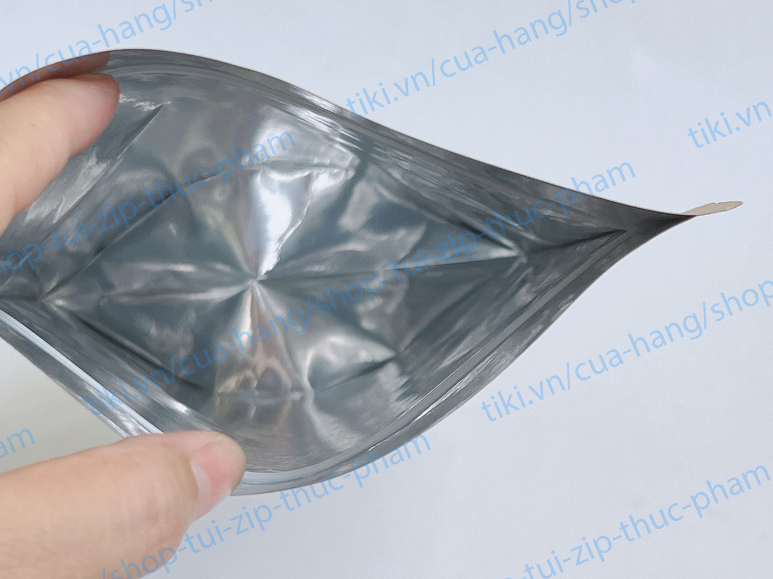 0.5KG Túi Zip Hai Mặt Giấy Kraft Đựng Thực Phẩm Khô Trà, Cà Phê