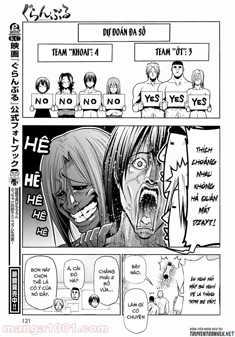cô gái thích lặn - grand blue chapter 70 32