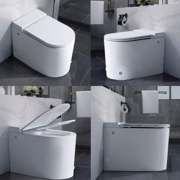 Bồn cầu bán điện tử không dùng phích cắm ECOD EBE138