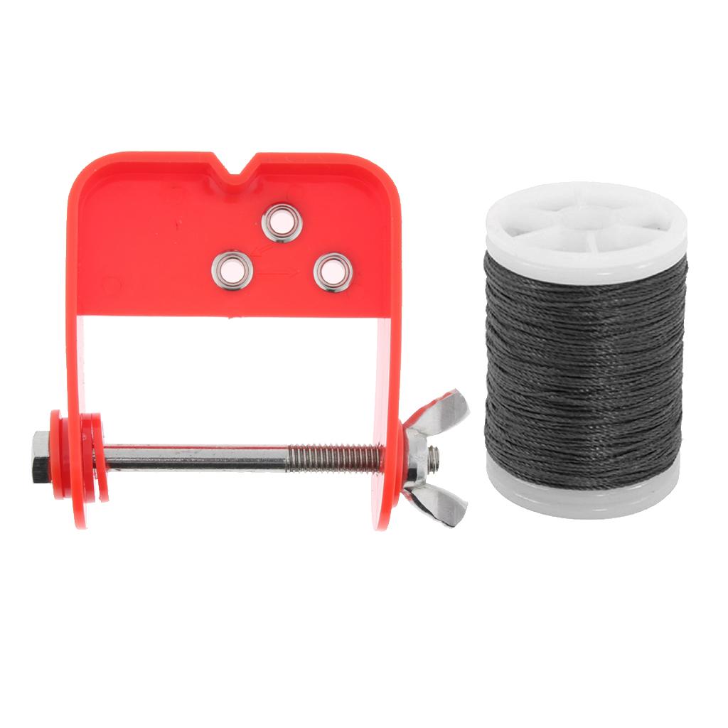 Archery Bow String Making Thread Bow String Server Tools Red Black