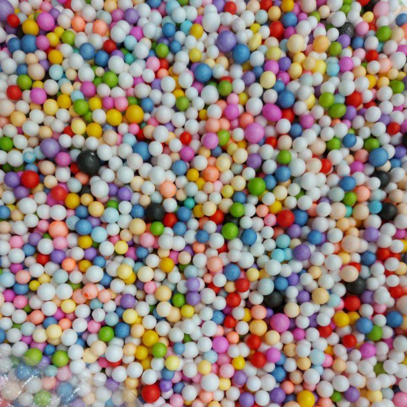 50g Xốp đủ màu & Trắng Liti & mix đủ màu