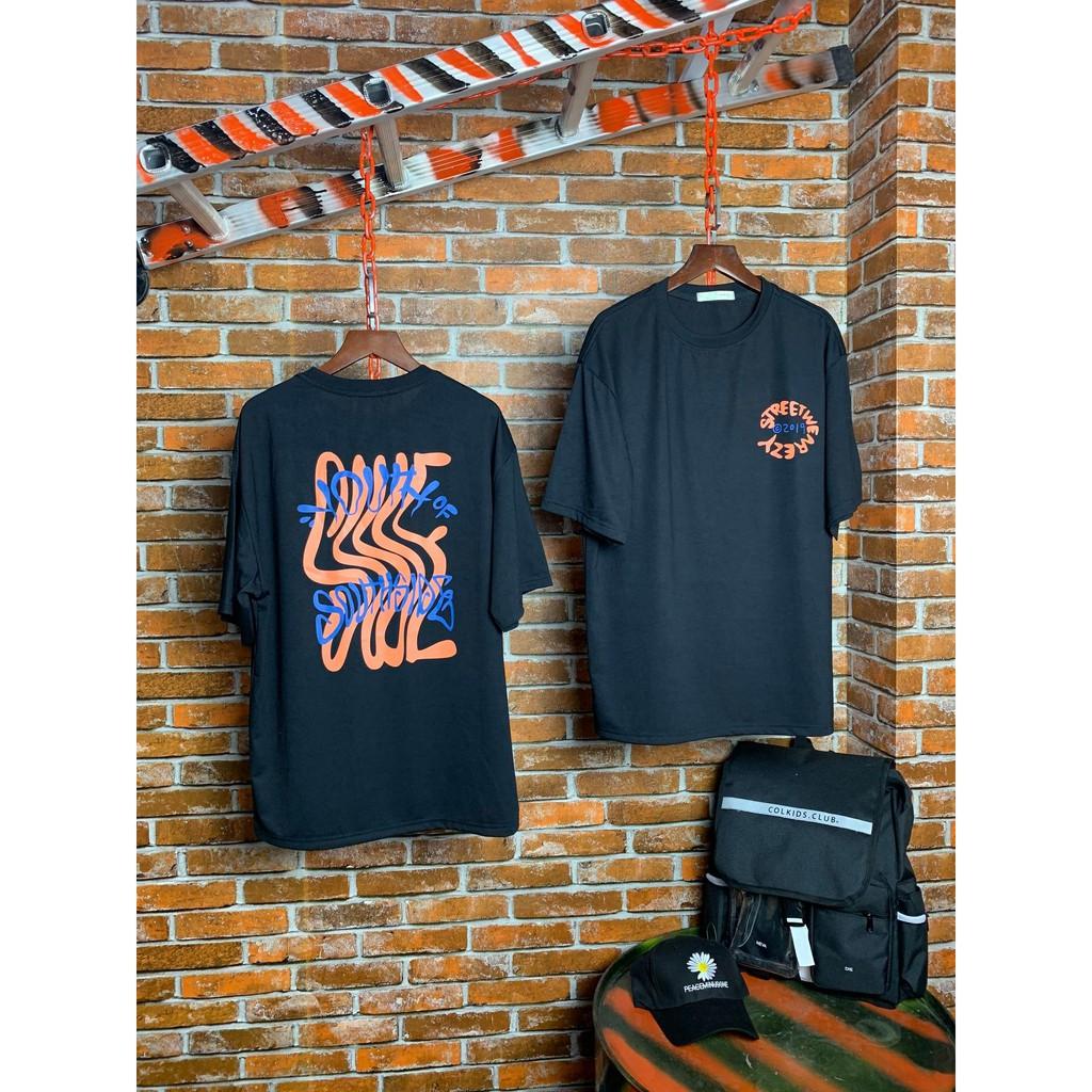 Áo thun unisex form rộng vải dày mịn