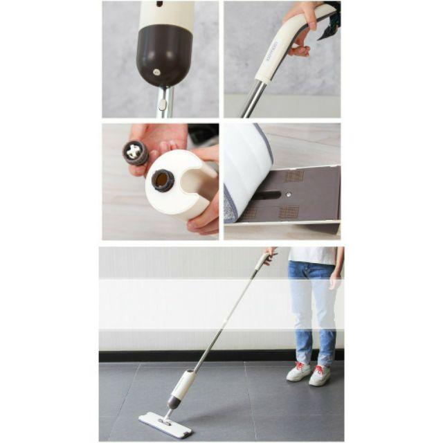 Cây Lau Nhà Dạng Xịt Nước Cao Cấp ETM472 (cam kết hàng chuẩn, y hình)