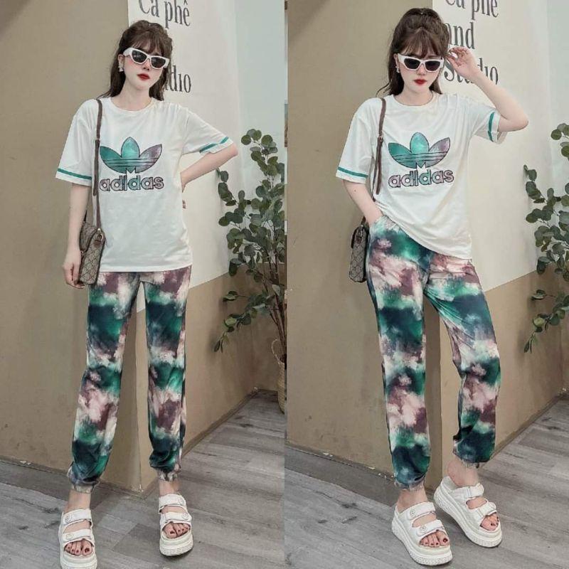 SÉT BỘ THỂ THAO FORM RỘNG PHỐI HỌA TIẾT THÊU SIÊU HOT