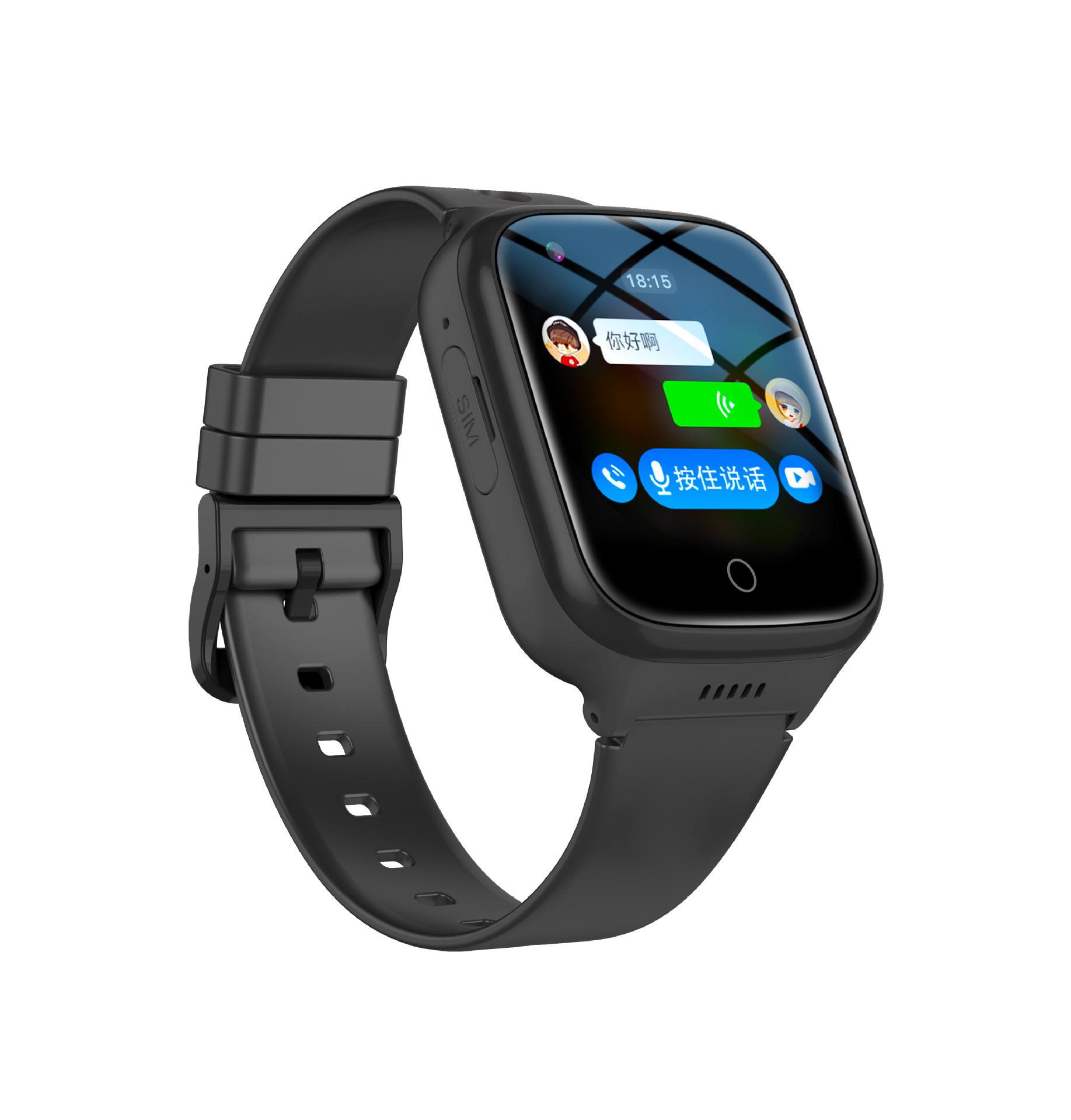 Đảm bảo chất lượng Điện thoại trẻ em 4G đồng hồ thông minh cuộc gọi video cắm thẻ camera định vị học sinh AI