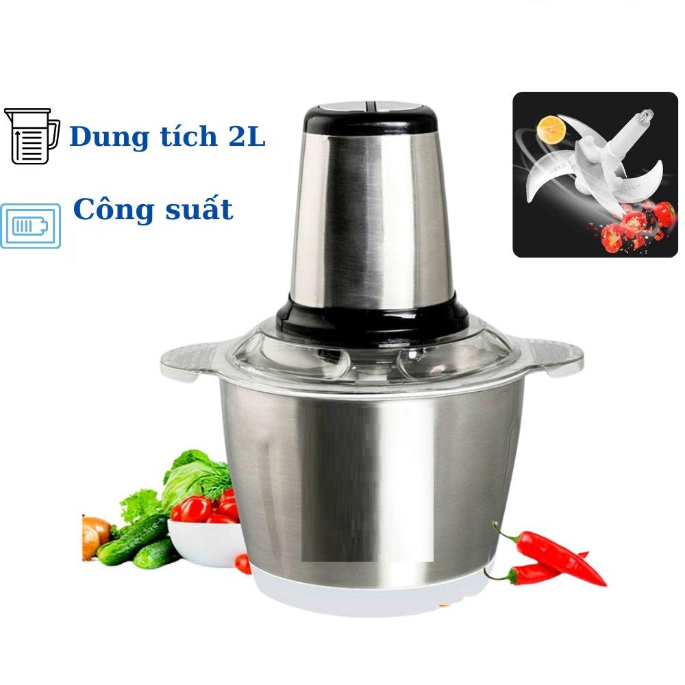 Máy xay thịt inox, cối xay thịt inox