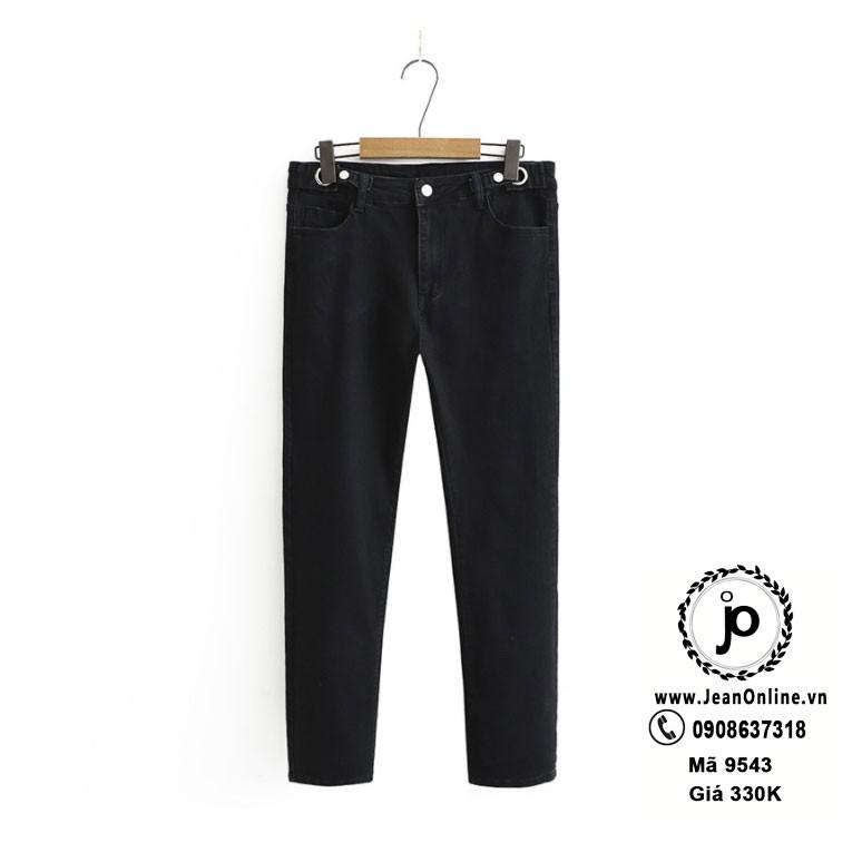 Skinny Jean 4 Nút Bigsize Nữ quần jean dài, thời trang bigsize, thời trang ngoại cỡ