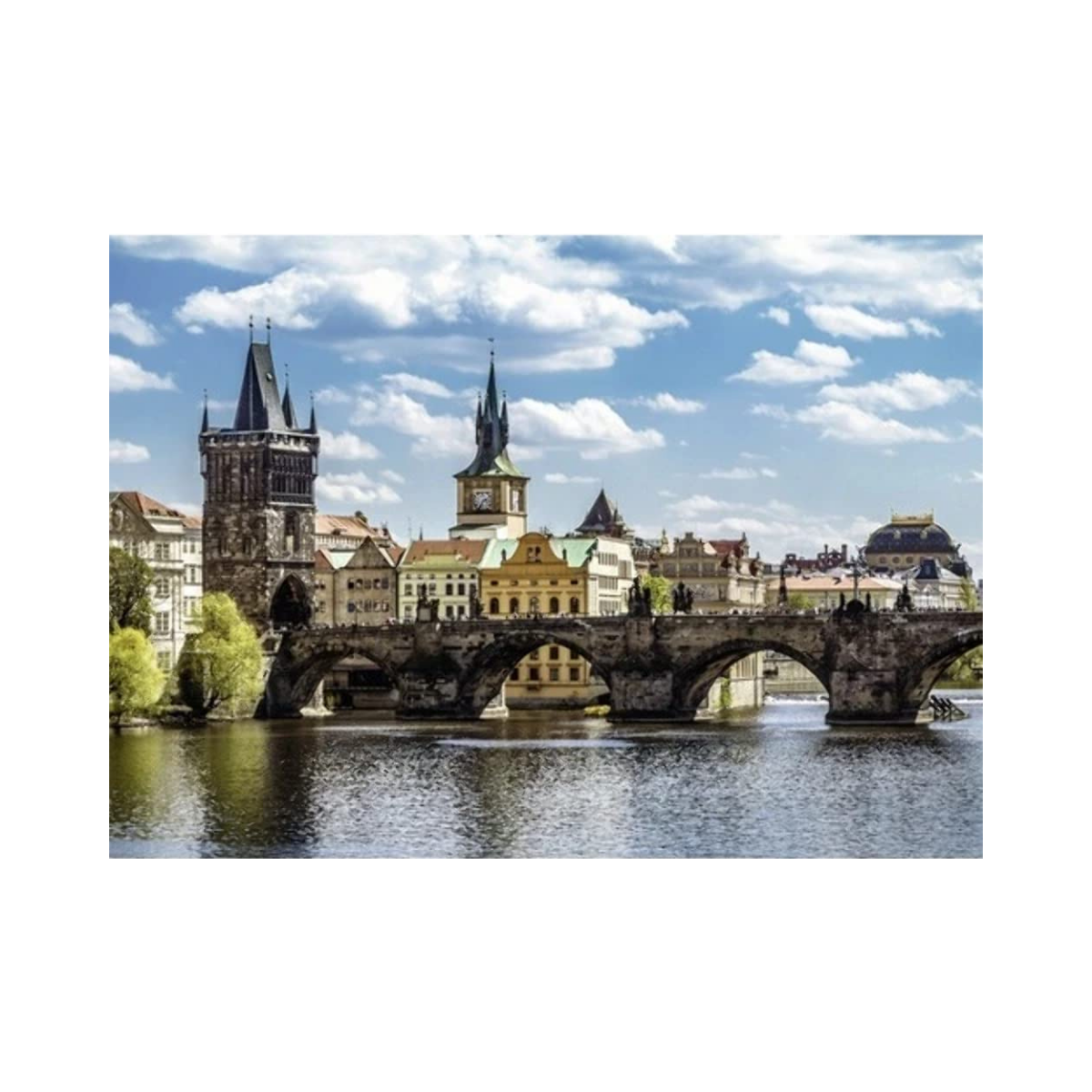 Xếp hình puzzle Charles Bridge 1000 mảnh RAVENSBURGER 197422