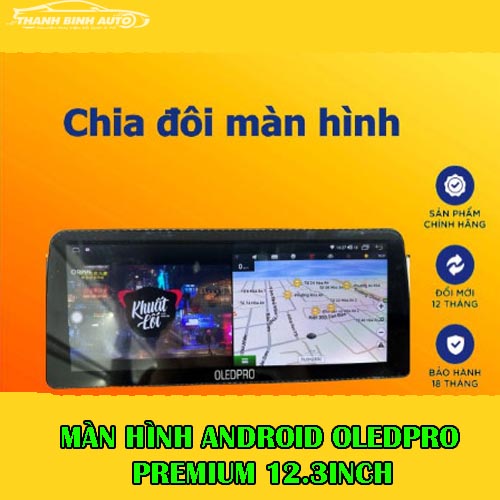 Màn Hình DVD Android Ô Tô OLEDPR0 PREMIUM 12.3 inch