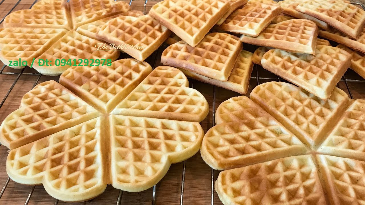 Máy làm bánh tổ ong- máy làm bánh waffle