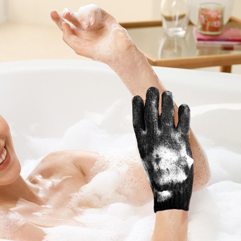 Găng tay tắm tẩy da chết Beauty Talk - Găng tay tẩy tế bào chết cho cơ thể bằng vải nylon