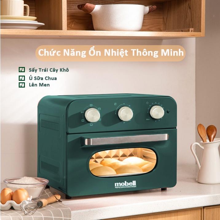 Nồi Chiên Không Dầu Lò Nướng 2in1 Mobell KMO23LI-KM Dung Tích 20L Xiên Quay Nướng Đa Chức Năng- Hàng Chính Hãng BH 12T