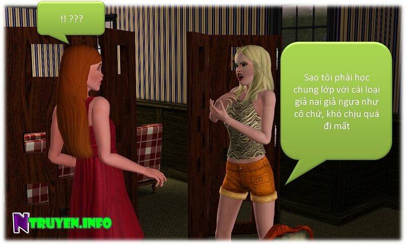 truyện sims - bí mật màu xanh chapter 2 13