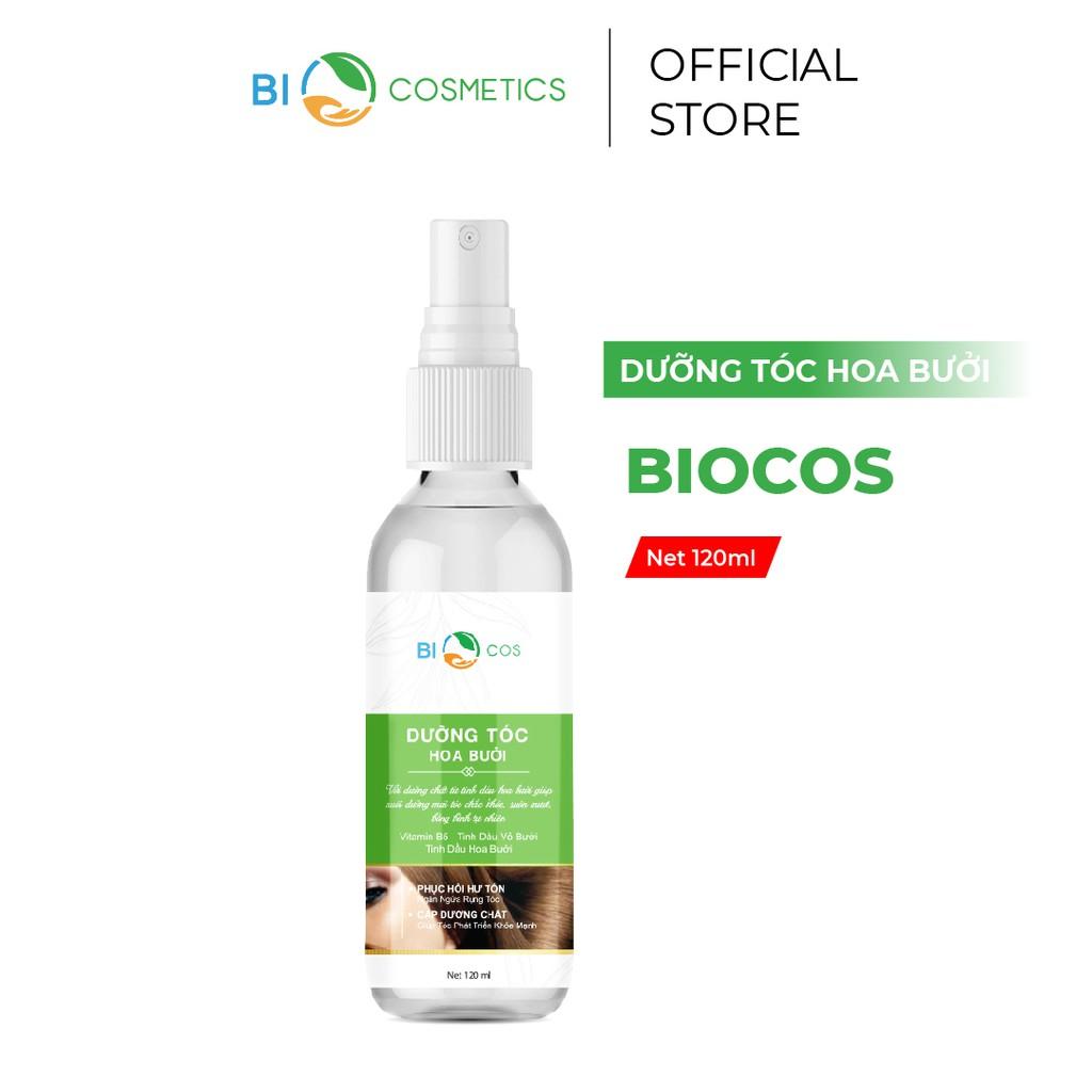 Dưỡng Tóc Hoa Bưởi BIOCOS 120ml - Phục Hồi Hư Tổn, Ngăn Ngừa Rụng Tóc