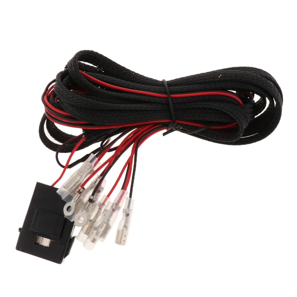 Angel Eyes Halo Rings LED or CCFL Wiring Harness Kit with  Fade-Off