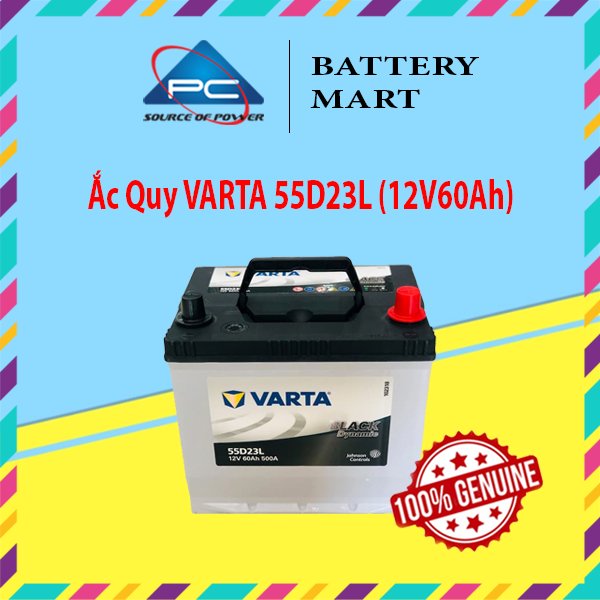 Ắc Quy VARTA 60D23L 12V-60AH