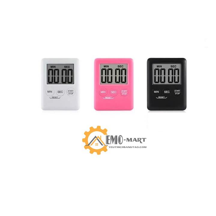 Đồng hồ bấm giờ mini ️ ️ Nhỏ gọn - Tặng kèm Pin - Âm thanh rõ ràng - Màn LCD sắc nét - Có nam châm mặt sau