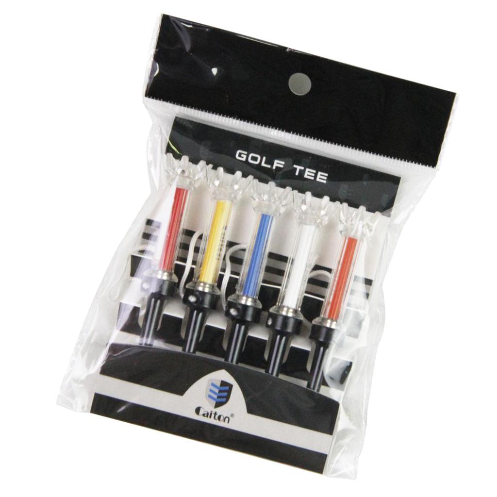 5x Golf Ball Nails Tees Stable Durable Sport Golf Tees