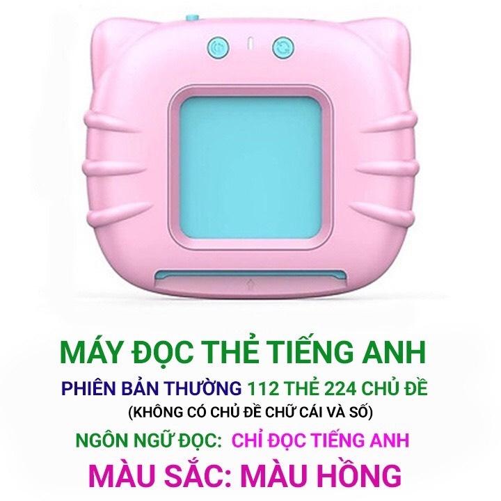 Máy đọc thẻ Flashcard Tiếng Anh Cho Bé 112 Thẻ và 224 Từ Vựng tiếng Anh