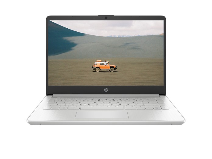 Laptop HP 14S-DQ5054TU i5-1235U 6R9M7PA mặt chính diện