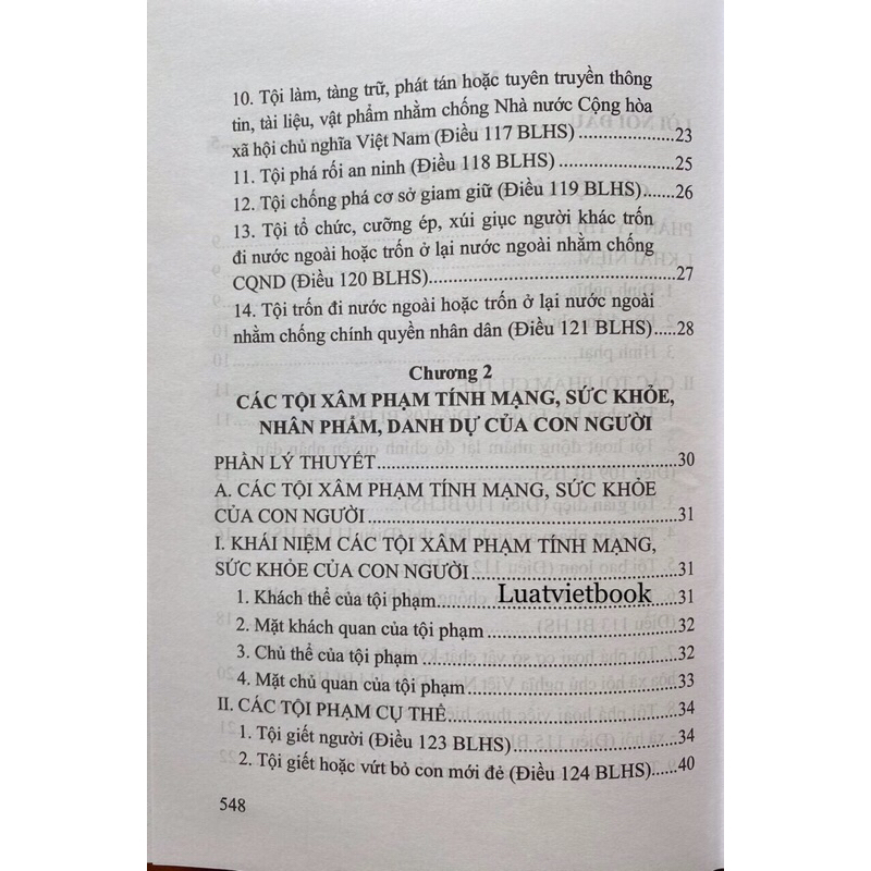 Sách - Hướng dẫn môn học Luật hình sự - Tập 2 ( Phần các tội phạm)