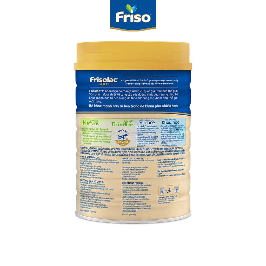 Sữa Bột Friso Gold 3 400g