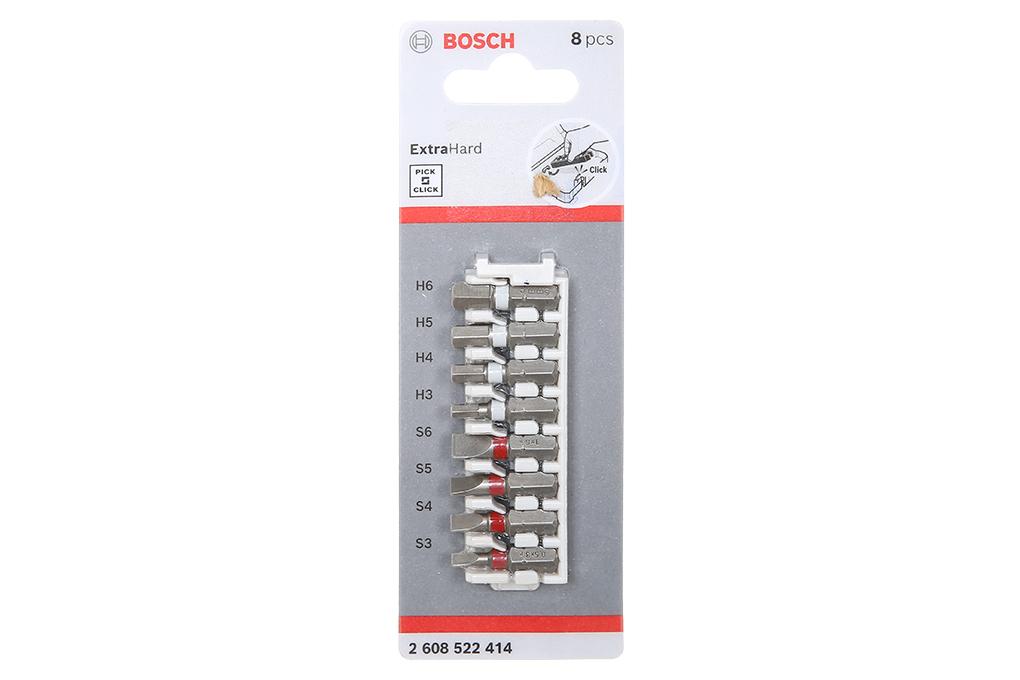 BỘ VẶN VÍT EXTRA HARD 25MM ĐẦU SL, HEX BOSCH 2608522414 - HÀNG CHÍNH HÃNG