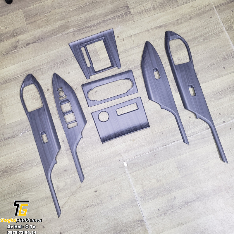 Ốp nội thất vân đá cho Toyota Veloz Cao cấp