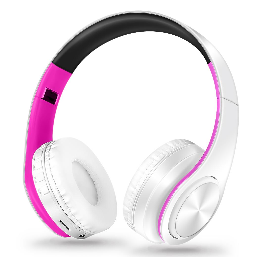 Tai Nghe Bluetooth Tai Nghe Tai Nghe Chụp Tai Không Dây Tai Nghe Âm Thanh Nổi Gấp Gọn Tai Nghe Thể Thao Tai Nghe Micro Handfree MP3 Người Chơi