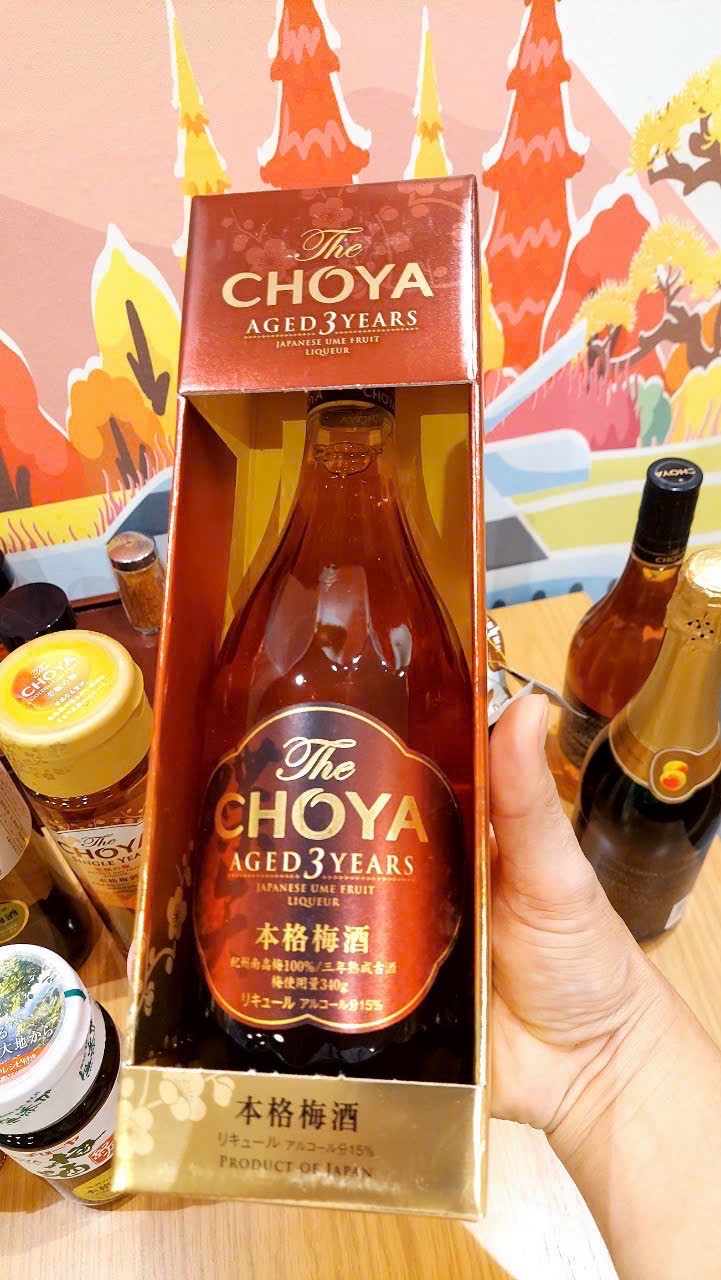 Rượu mơ Choya The Aged 3 Years 720ml nội địa Nhật Bản