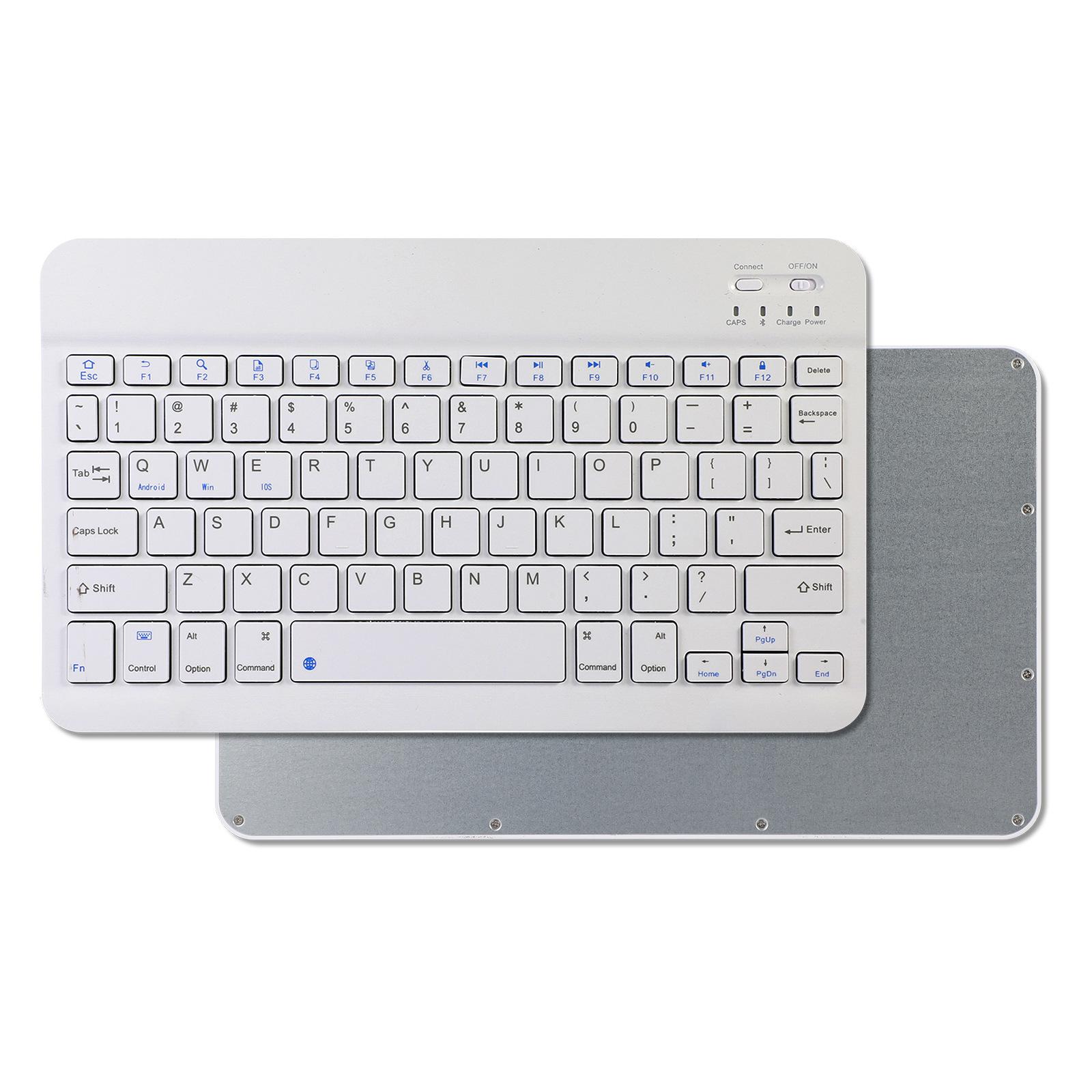 Bàn phím Bluetooth nhỏ, bàn phím không dây đa chức năng, 7 inch