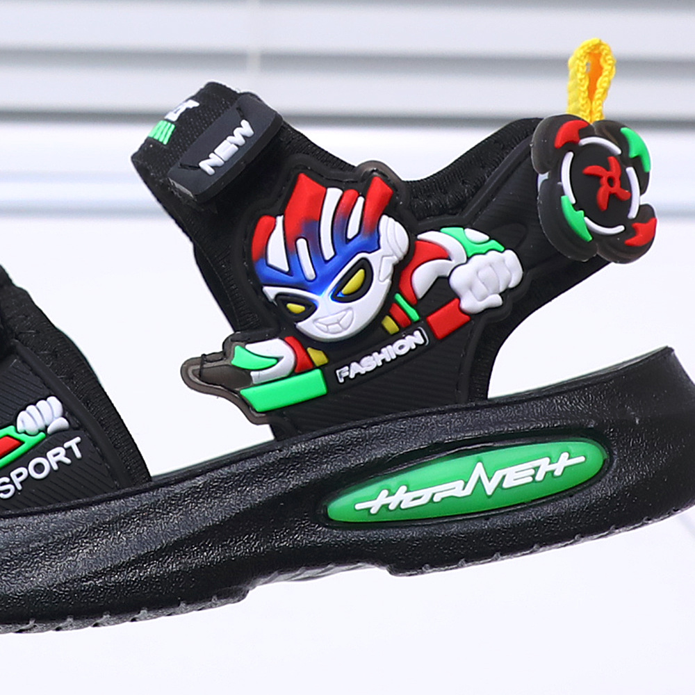 Giày Sandal quai hậu cho bé, giày thể thao siêu nhẹ, êm nhẹ chống trơn có đèn nhấp nháy  – GSD9166