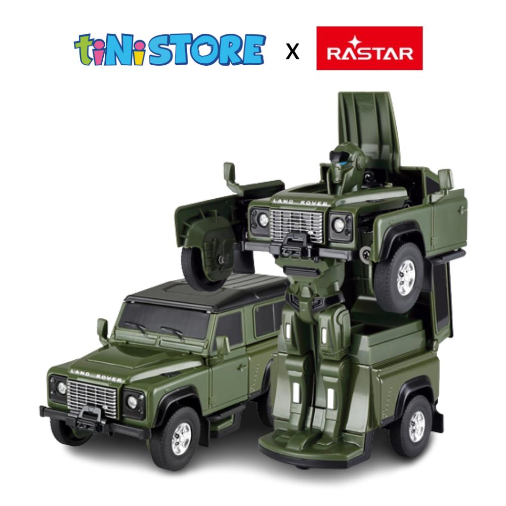 TiNiStore-Đồ chơi xe chạy trớn biến hình Robot 1:32 Land Rover Rastar 62000