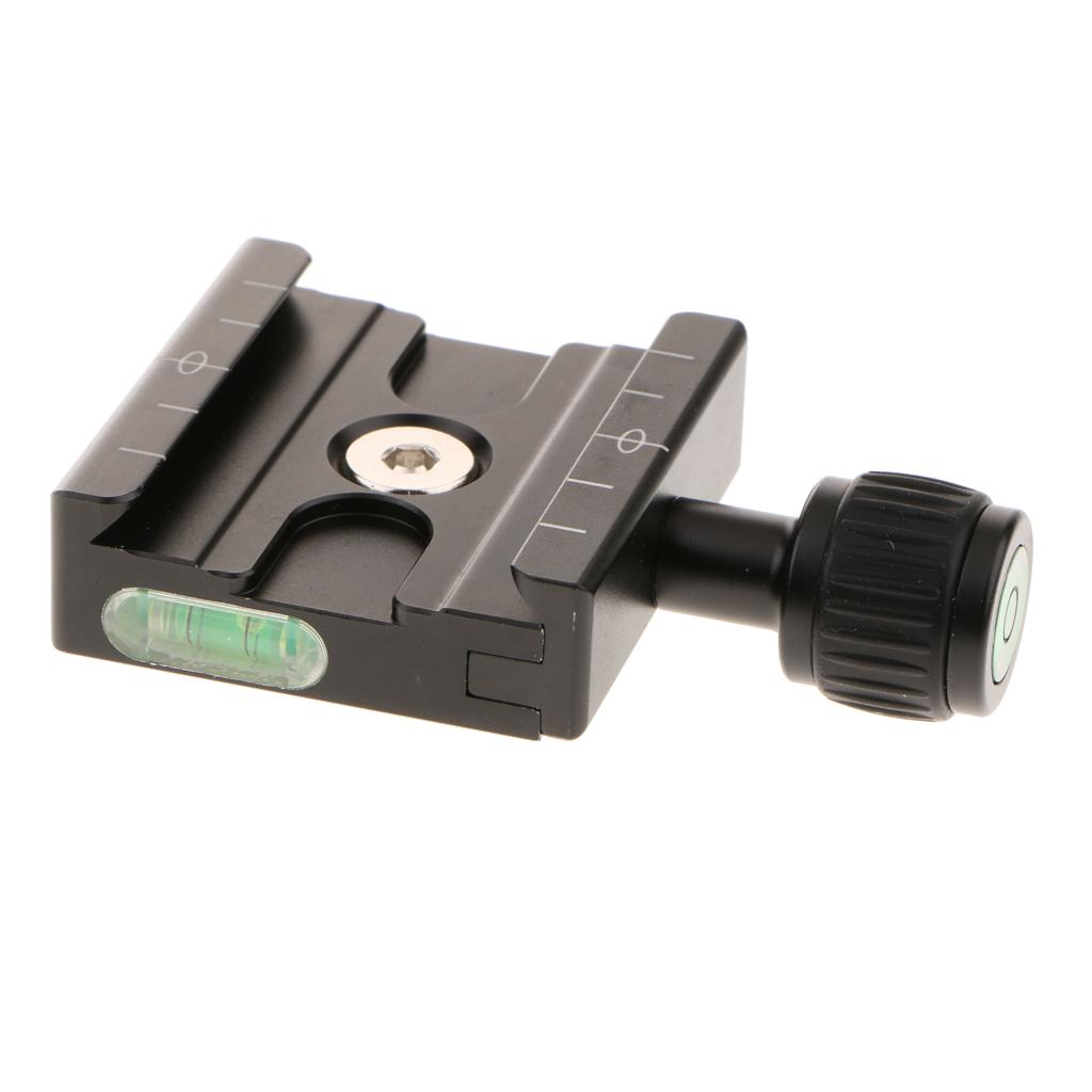 Nhôm 50 Mm Bộ Sạc Nhanh QR Kẹp Phù Hợp Với Arca Thụy Sĩ Tiêu Chuẩn Cho Chân Máy Tripod Ballhead