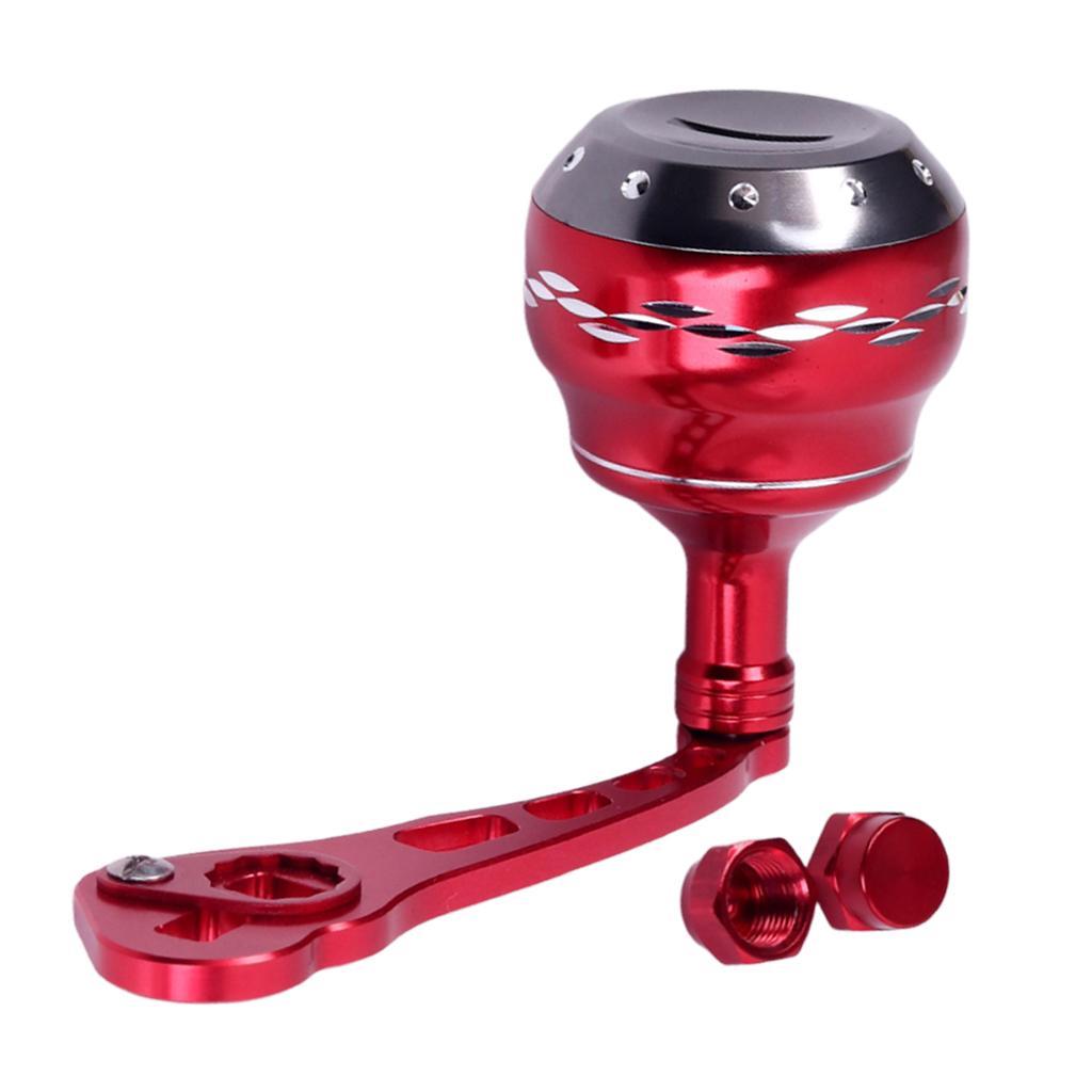 CNC Aluminum Alloy Single Fishing Reel Handle Knob Reel Replacement Handle Grip