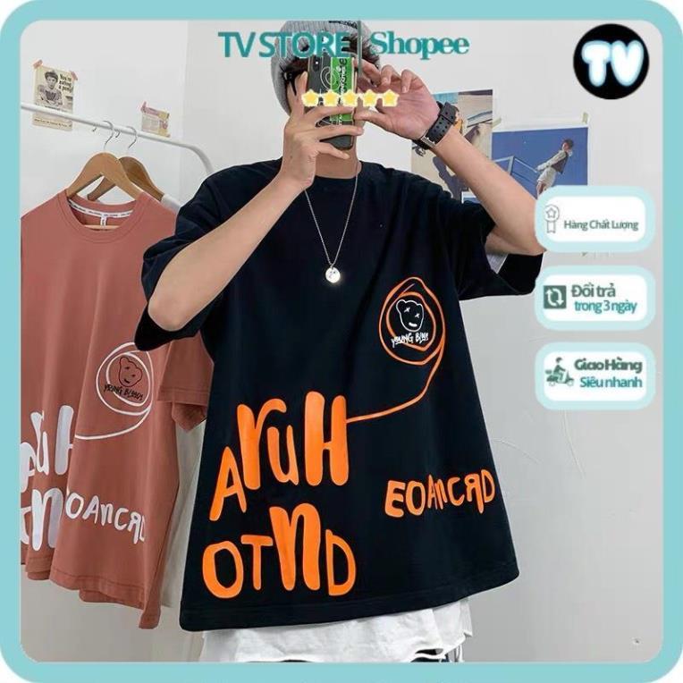 Áo Phông Nam Nữ TVSTORE Áo Thun Áo Phông Tay Lỡ Nam Nữ From rộng AYUH Unisex