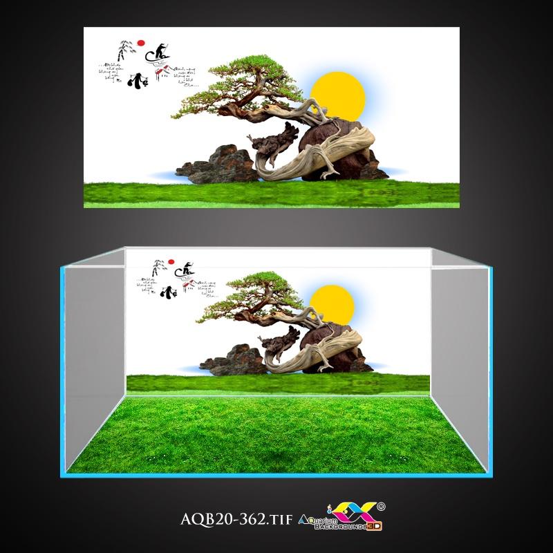 Tranh 3D Koifish, Tranh Dán Bể Cá siêu nét , in tranh theo kích thước yêu cầu